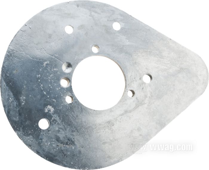 Piastra supporto di S&S; per Filtro aria; per Super B; alluminio fuso; peso lordo: 300 g