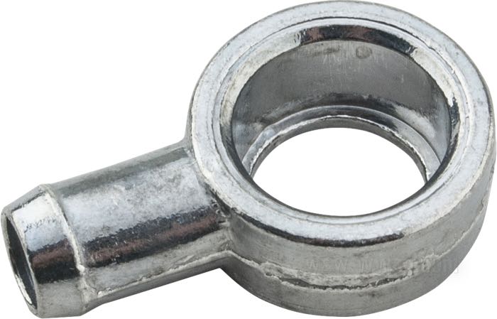 Banjo by S&S; for cylinder head; fits Big Twin 1993-1999; aluminum; gross weight: 10 g