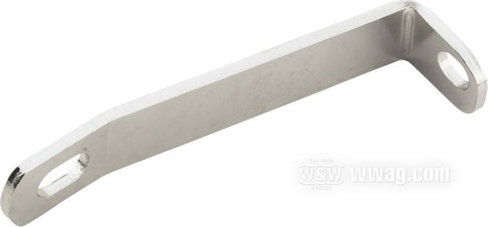 Bracket by S&S; for Air cleaner; for Super E/G; fits Shovelhead 1966-1982; steel; gross weight: 50 g