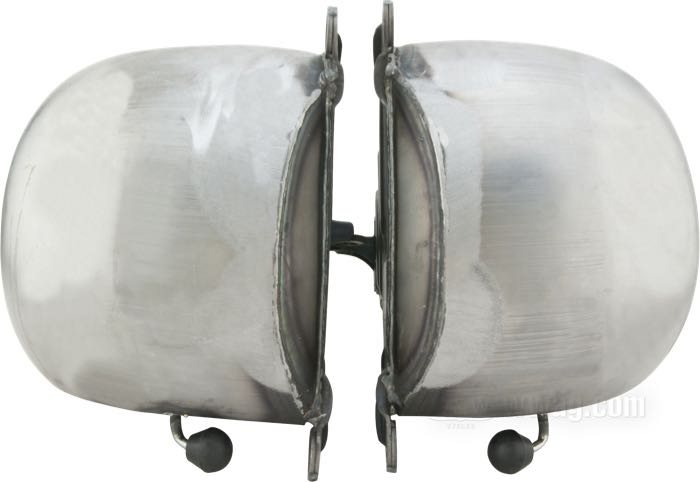 Gas tank »Flatside Fat Bob 5 gal«; fits Softail 1984-1999; steel; volume: 19 l; required gas cap: screw-in 1983→; required petcock: M22 x 1; replaces OEM HD 61211-84A, and 61228-84; gross weight: 9.02 kg