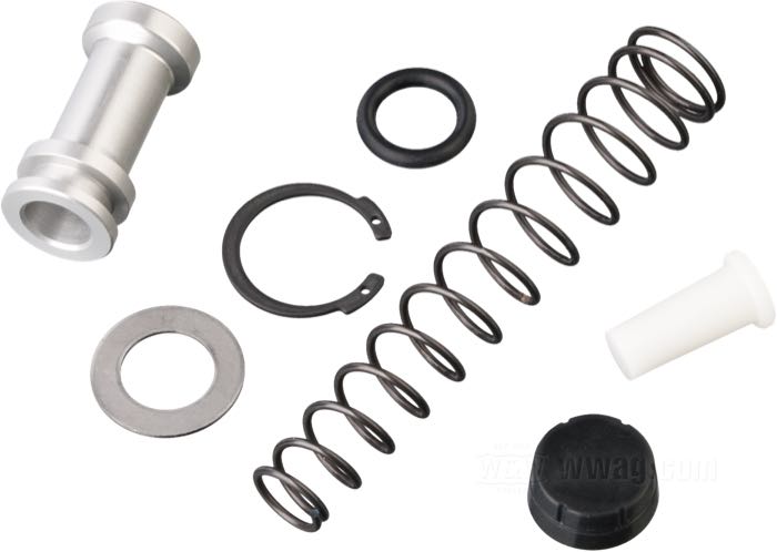 Reparaturkit; für Hauptbremszylinder; passend für FLT 1987-1991; Stahl / Gummi; Kolben-Ø: 5/8” (15.8 mm); erforderliche Bremsflüssigkeit: DOT 4 oder 5; ersetzt OEM HD 42374-86; Bruttogewicht: 50 g