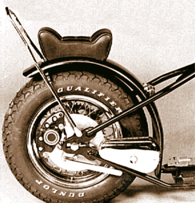 Bremssattelhalter; passend für custom; 10” Scheibe; Stahl, verchromt; Bruttogewicht: 590 g