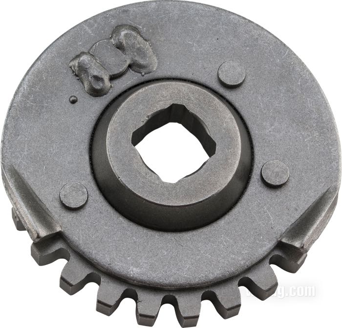 Pignone avviamento; atto per Big Twin 4 marce; acciaio; rimpiazza OEM HD 33350-36T; peso lordo: 400 g