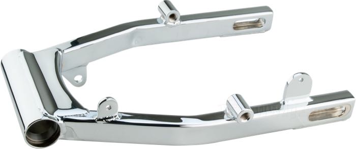 Swingarm »OEM Style« by Paughco; fits Big Twin 4-speed 1973-1984; chain drive; steel, chrome-plated; replaces OEM HD 47500-73; USA; gross weight: 3.9 kg