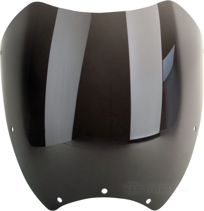 Windschild von Arlen Ness; für Arlen Ness Bolt-On Verkleidungen; Acrylglas, getönt; Bruttogewicht: 863 g