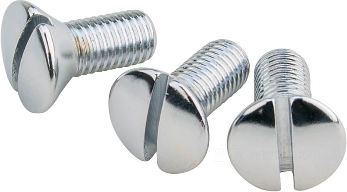Tornillo de Colony; para Colisa de cambio; acero, cromado; reemplaza OEM HD 33822-36; EE. UU.; peso bruto: 40 g