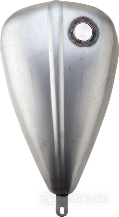 Depósito de gasolina »Custom Bobber«; acero; volumen: 8.9 l; con tapón: pop-up; grifo de gasolina necesario: no - con abertura para bomba de gasolina; con piezas de montaje; peso bruto: 6.18 kg