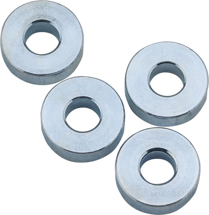 Rondellla distanziale; per valigie OEM Style in fibra di vetro / sopporti di borse; acciaio, zincato; rimpiazza OEM HD 90908-58; peso lordo: 60 g