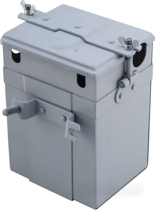 Battery box by The Cyclery; fits J/JD models 1918-1923; steel, bare; W x H x D: 125 x 175 x 103 mm; replaces OEM HD 4401-18; Sweden; gross weight: 1.5 kg