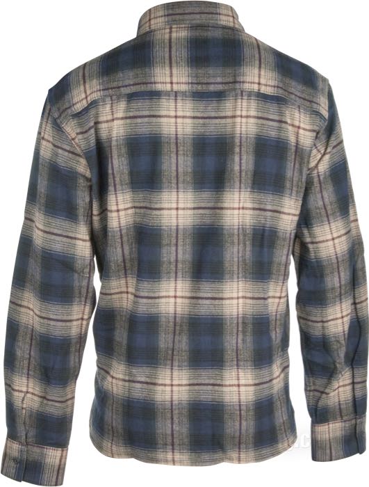 Chemise »1937 Roamer« de Pike Brothers; coton, bleu / beige; taille: M; poids brut: 486 g
