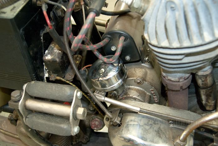 Lid by The Cyclery; for Ignition system; fits J-models 1928-1929; steel, primer-coated; height: 32.5 mm; Ø 65.5 mm; replaces OEM HD 1588-28; gross weight: 45 g