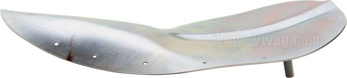 Base sella »Narrow« di LeBeeF; per Monosella; acciaio, zincato; lunghezza x larghezza: 318 x 208 mm; filettatura: 5/16”-18; distanza delle molle o perni di fissaggio: 152 mm; Spagna; peso lordo: 1.12 kg
