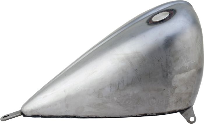 Depósito de gasolina »Custom Bobber«; acero; volumen: 8.9 l; con tapón: pop-up; grifo de gasolina necesario: no - con abertura para bomba de gasolina; con piezas de montaje; peso bruto: 6.18 kg