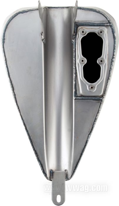 Depósito de gasolina »Custom Bobber«; acero; volumen: 8.9 l; con tapón: pop-up; grifo de gasolina necesario: no - con abertura para bomba de gasolina; con piezas de montaje; peso bruto: 6.18 kg
