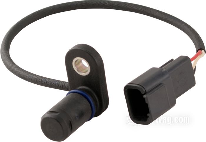 Speed sensor; fits Sportster 2004; harness length w/o plug: 24 cm; replaces OEM HD 74402-04A; gross weight: 36 g