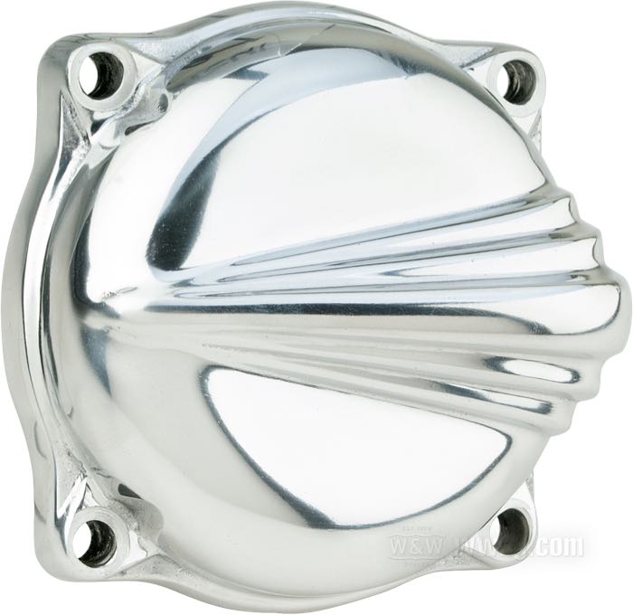 Coperchio superiore »Crown« di Fork; atto per carburetori Keihin CV 1988→; alluminio, lucidato; altezza: 35 mm; per carburatori CV; Giappone; peso lordo: 150 g
