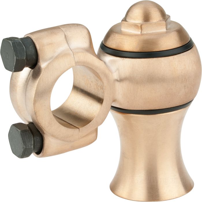 Screw by Bates; for riser clamps; steel, parkerized; thread: 5/16”-18; length: 18 mm; Germany; gross weight: 16 g