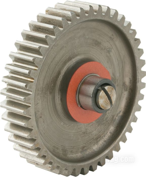 Zwischenzahnrad; für Generator (Gleichstrom-Lichtmaschine); passend für Big Twin Flathead 1937-1948; Stahl, 42 Zähne; ersetzt OEM HD 25775-30; Bruttogewicht: 288 g