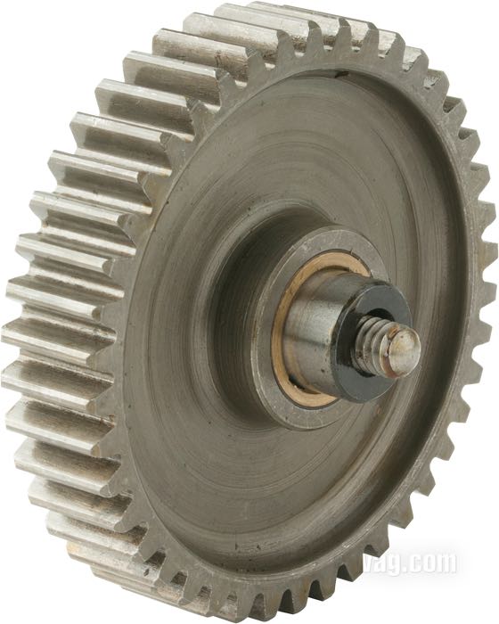 Zwischenzahnrad; für Generator (Gleichstrom-Lichtmaschine); passend für Big Twin Flathead 1937-1948; Stahl, 42 Zähne; ersetzt OEM HD 25775-30; Bruttogewicht: 288 g