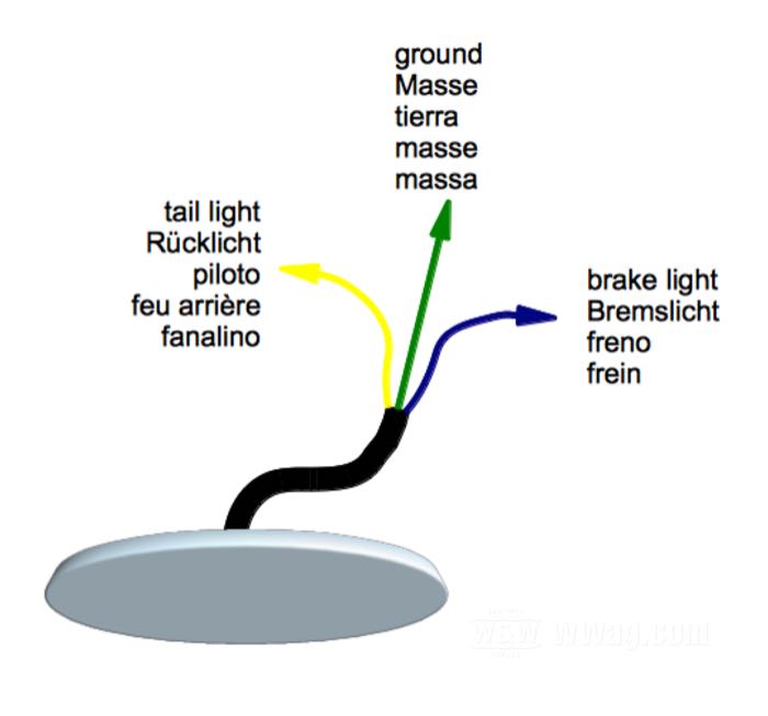Piloto trasero »Lizard Eye«; plástico, claro; A x A x F: 107 x 29 x 32 mm; tipo de bombilla: LED; 12 V; 1 W; sin bloque de montaje; sin carcasa; sin iluminación de matrícula; sin soporte de matrícula; homologado E4 y E9; peso bruto: 90 g
