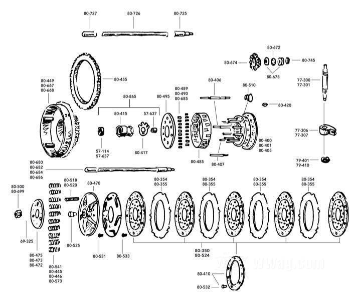 Wellendichtring von James Gaskets; für Kupplungsdruckstange / Mutter / Kupplungsnabe; passend für Big Twin 1965-early 1984; Gummi / Stahl; ID x AD: 9.5 x 22.3 mm, 7.9 mm stark; ersetzt OEM HD 12014; USA; Bruttogewicht: 10 g