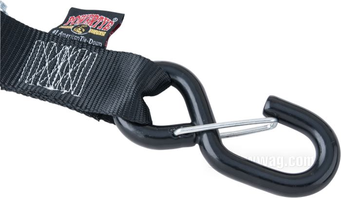 Correa tensora »Fat Strap« de Powertye; acero / nylon, negro; largo x ancho: 220 cm x 38 mm; con estuche de transporte robusto de cordura; EE. UU.; peso bruto: 4.84 kg