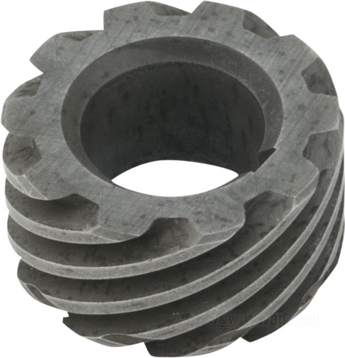 Zahnrad für Ölpumpenwelle; passend für Sportster 1988-2020, Buell →2005 ; Stahl; ersetzt OEM HD 26318-88A; Bruttogewicht: 47 g