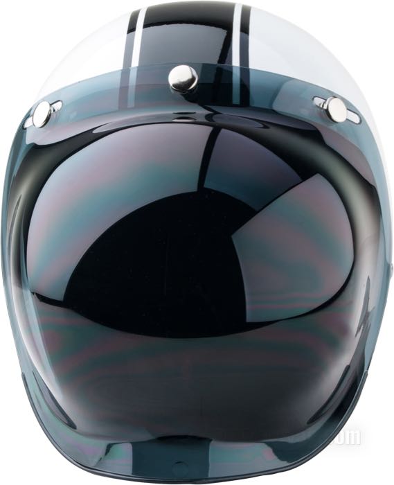 Visier »Bubble« von Bandit Helmets; Polycarbonat, getönt; Breite x Höhe: 21 x 21.5 cm; China; Bruttogewicht: 100 g