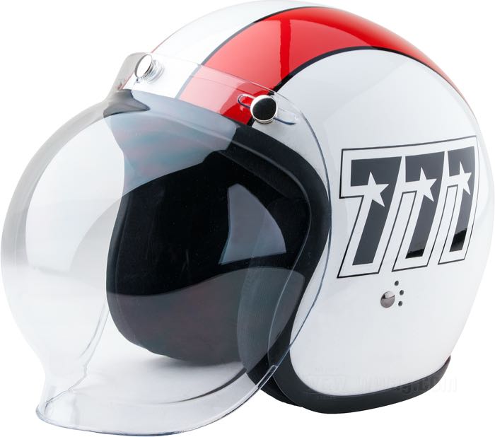 Visier »Bubble« von Bandit Helmets; Polycarbonat, klar; Breite x Höhe: 21 x 21.5 cm; China; Bruttogewicht: 140 g