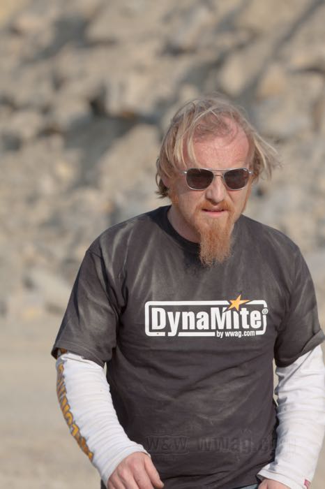 T-shirt by DynaMite; organic cotton 180 g/m², black; size: S; unisex; short sleeve; gross weight: 180 g