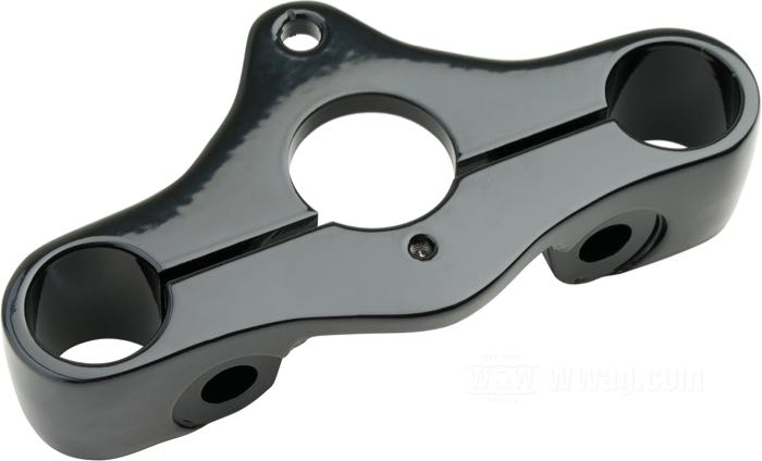 Fork clamp; for Classic Springer Forks ≥+8” Longer than stock; steel, black, powder-coated; rake: 3 °; gross weight: 580 g