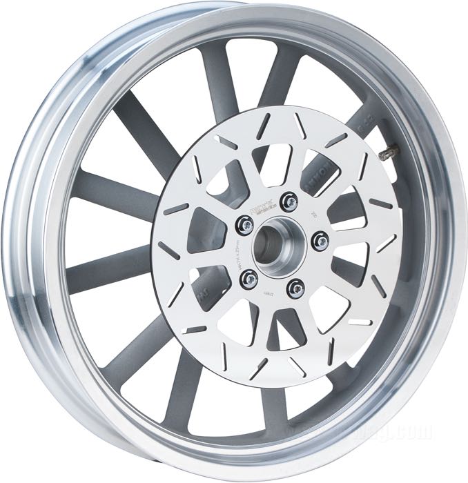 Kit adaptateurs de moyeu »Wide Type« de Cannonball; pour Disque de frein; pour roues MAG-12 et fourches de type FLST; alu billet, finition usinée; Ø collier centrage: 56 mm; flanc unique, filets de 5/16”-18; Allemagne; poids brut: 1.4 kg
