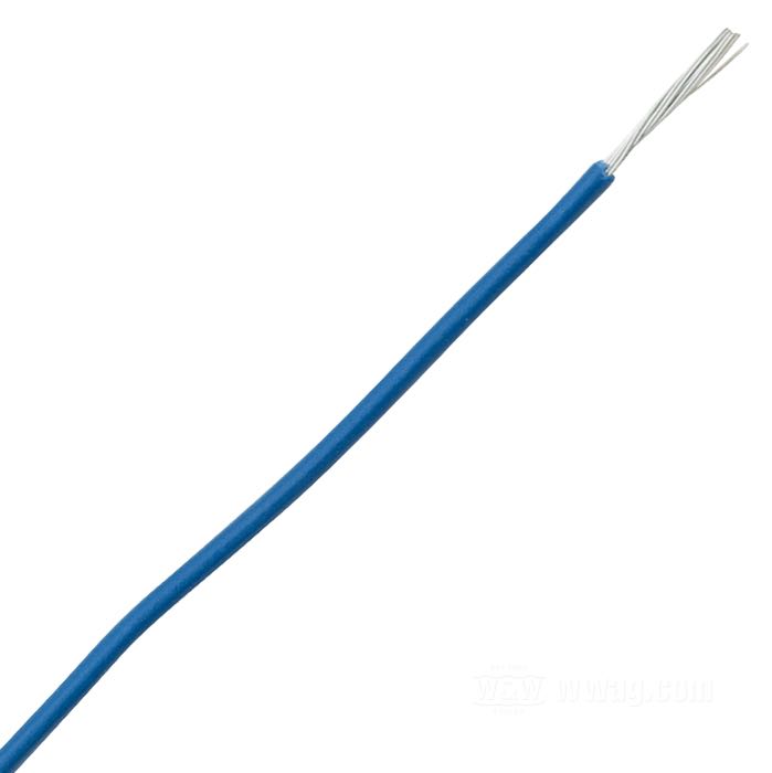 Cable eléctrico »Código Colores OEM«; cobre / PVC, azul; 0.82 mm²; peso bruto: 11 g