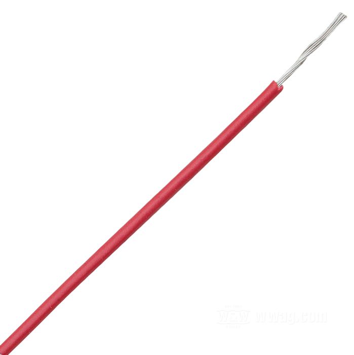 Cable eléctrico »Código Colores OEM«; cobre / PVC, rojo; 0.82 mm²; peso bruto: 11 g