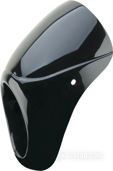 Carénage »Bikini Cowl« de Easyriders; pour Phare; adaptable à Sportster 2004-2020, sauf Forty-Eight; fibre de verre / verre acrylique; CONSEIL: Le carénage ne se monte pas avec un tachymètre d'origine.; poids brut: 1.31 kg