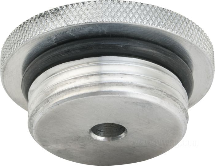 Gas cap by Mooneyes; for Mooneyes Emergency Gas Tank; aluminum; gross weight: 64 g