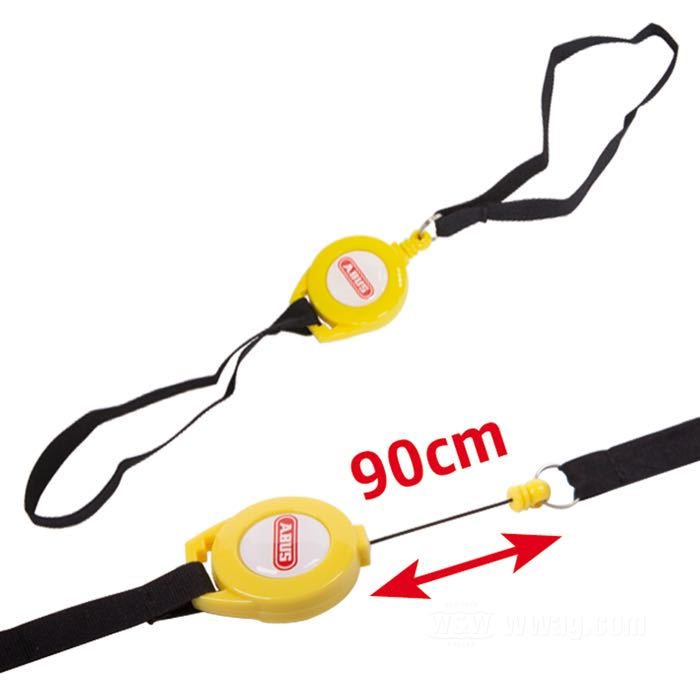 Antifurto per il disco »Granit Power XS« di Abus; acciaio, nero / giallo; Germania; peso lordo: 798 g