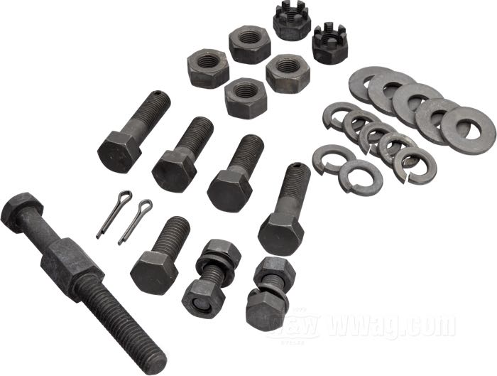 Mounting Kit with Adjuster for Transmission: Big Twin 1936-1964