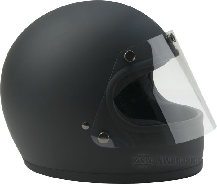 Visière de Biltwell Inc.; pour Casques intégraux Gringo; polycarbonate, clair; taille: L; poids brut: 101 g