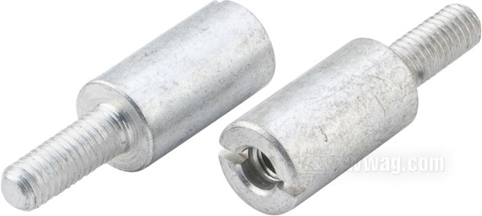 Vite spessore »OEM Style« di Colony; per piattelli base contatti e sensori; atto per 1980-1999 Big Twins; acciaio, CAD (procedimento ZnNi), sovramisura; lunghezza: 17.9 mm; Ø 9.5 mm; filettatura: #10-32; rimpiazza OEM HD 32601-80 e 32606-82; U.S.A.; peso lordo: 29 g