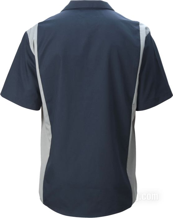 Hemd »Color Block« von Dickies; Polyester / Baumwolle, navy / grau, normaler Schnitt; Größe: S; Bruttogewicht: 214 g