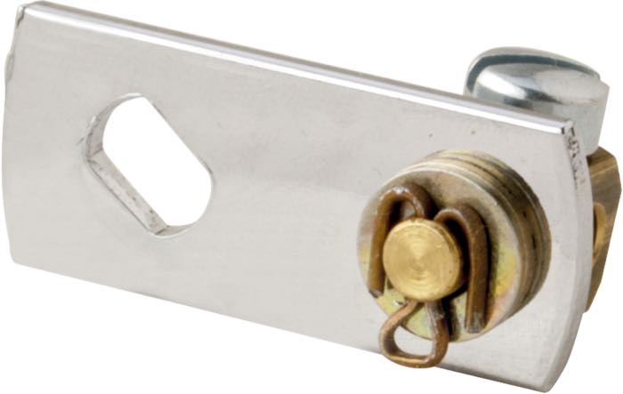 Lever by Rivera Primo; for Throttle shaft; steel, chrome-plated, with brass nipple; for S.U. carburetors; gross weight: 13 g