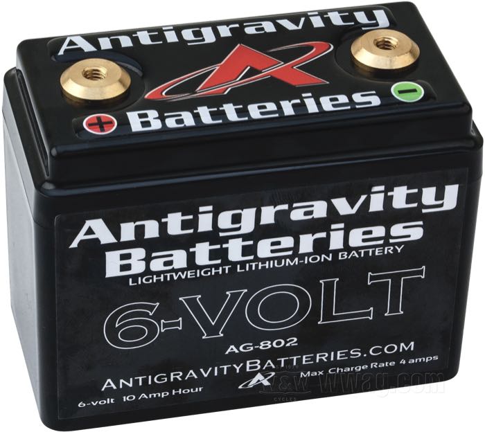6V Antigravity AG-802 Lithium-Ionen Batterien