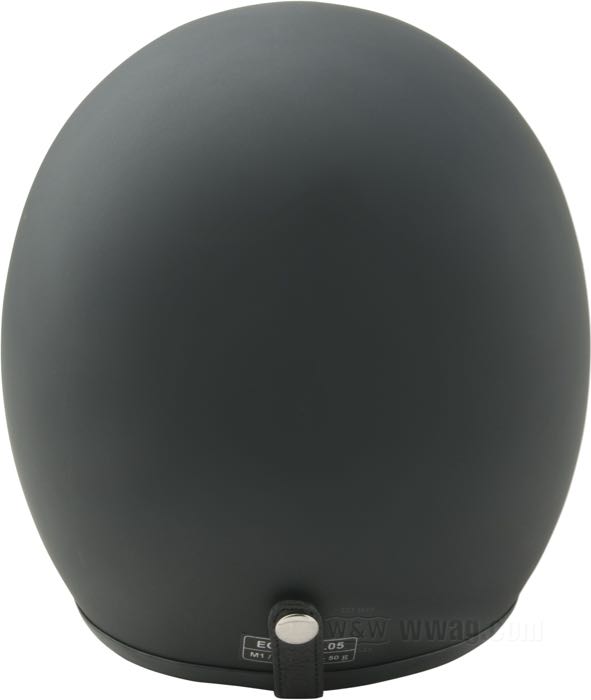 Open face helmet »Slimline Jet « by Bandit Helmets; fiber glass, matte black; net weight: 720 g; int. size: S - 55-56 cm; ECE R22-05 approved; gross weight: 1.24 kg