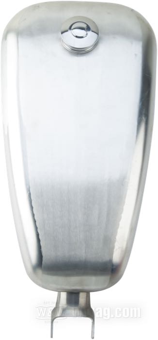 Gas tank »Stretched« by Easyriders; fits Sportster 2007-2020; aluminum, bare; volume: 11 l; with gas cap: 1 x vented, lockable; required petcock: none - uses in-tank pump; required petcock: none - uses in-tank pump; gross weight: 3.84 kg