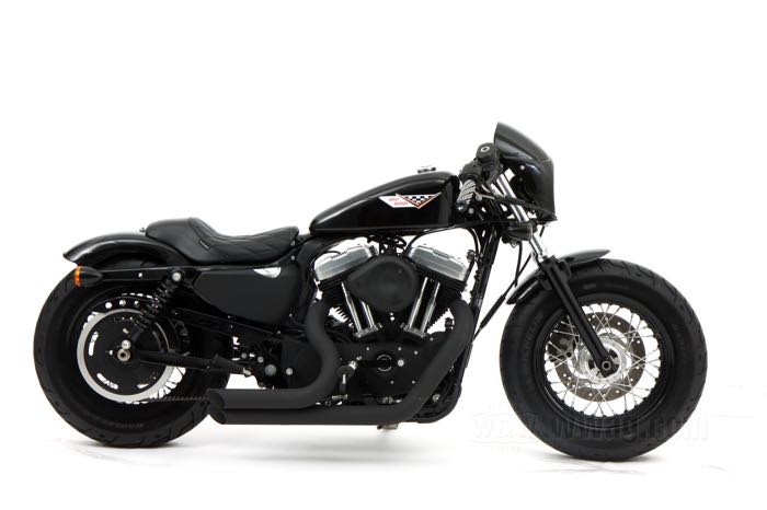 Gas tank »Stretched« by Easyriders; fits Sportster 2007-2020; aluminum, bare; volume: 11 l; with gas cap: 1 x vented, lockable; required petcock: none - uses in-tank pump; required petcock: none - uses in-tank pump; gross weight: 3.84 kg