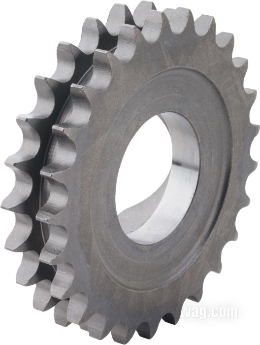 Motorritzel »Standard«; passend für Big Twin 1994-2006 (Dyna nur →2005); Stahl; Anzahl der Zähne: 25; ersetzt OEM HD 40308-94; USA; Bruttogewicht: 845 g