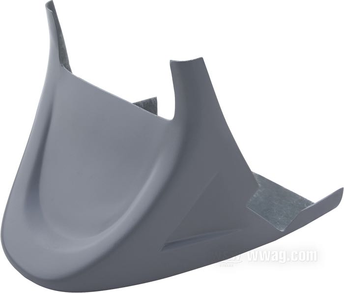Air dam de S-Form; apropiado para Dyna 1991→; PRFV; largo x ancho: 31.5 x 29.5 cm; Alemania; peso bruto: 638 g
