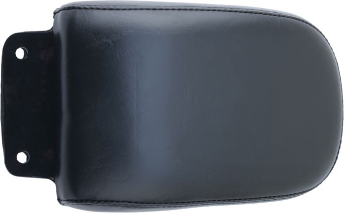 Cuscino passeggero »Bare Bones Standard« di Le Pera; atto per FXST 1984-1999 (130 mm pneum. post.); similpelle, nero, altezza anteriore: 7 cm / altezza posteriore: 5 cm; lunghezza x larghezza: 31 x 17 cm; U.S.A.; peso lordo: 1.3 kg