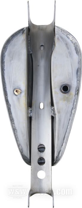 Gas tank »SportyEight 04-06 2.1 gal«; fits Sportster 2004-2006 with carburetor; steel; volume: 8 l; required gas cap: screw-in 1983→; required petcock: M22 x 1; required petcock: M22 x 1; replaces OEM HD 61348-04; gross weight: 6.02 kg